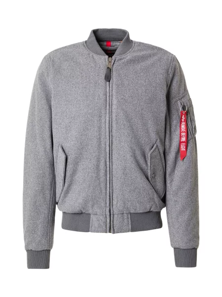 ALPHA INDUSTRIES Geacă de primăvară-toamnă gri
