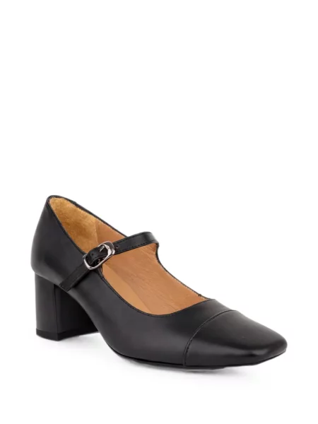 Pantofi cu toc Sergio Moretti Firenze cu cataramă negru
