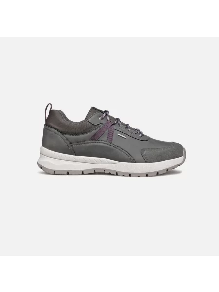 Sneakerși Geox gri