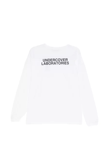 Tricou Undercover cu broderie alb