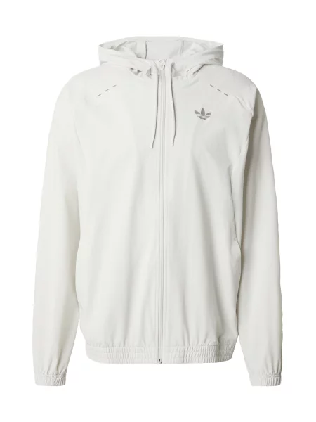 ADIDAS ORIGINALS Geacă de primăvară-toamnă Trefoil Essentials deschis / argintiu gri