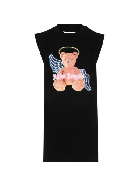 Sukienka dziecięca Palm Angels czarna