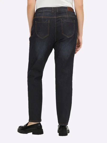 SHEEGO Jeans închis albastru