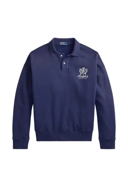 Μικρός κάλτσες Polo Ralph Lauren με κέντημα από ζέρσεϋ μπλε