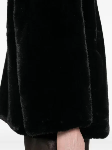 Geacă Emporio Armani cu glugă negru