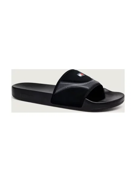 Tommy Jeans Șlapi negru
