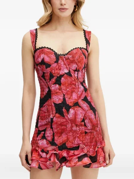 Oblekové mini mini šaty Charo Ruiz Ibiza černé