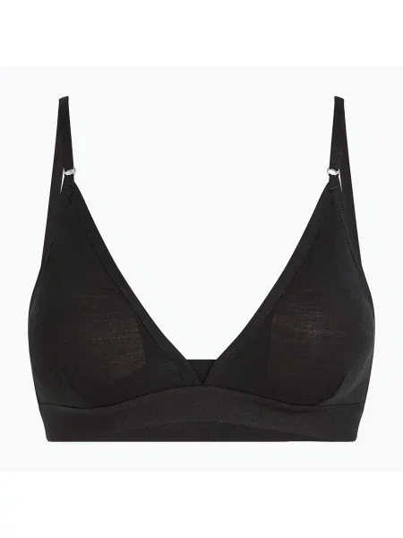 Термоактивен сутиен icebreaker Merino Siren Bra Inserts black черно