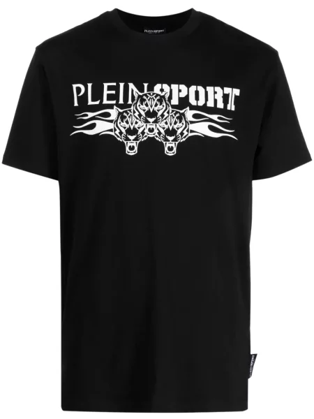 Tricou Plein Sport cu imagine cu dungi de tigru
