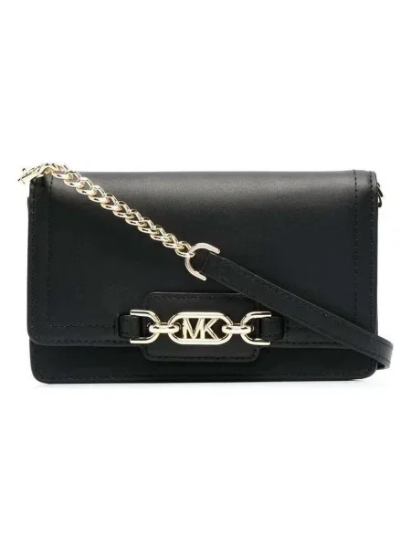 MICHAEL Michael Kors portofel de piele verde negru