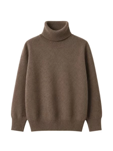 Sweter dziecięcy Il Gufo brązowy