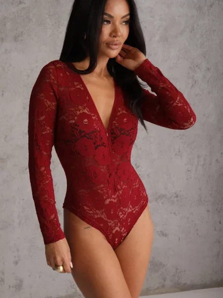 Body cu și dantelă Aoriana Bordo