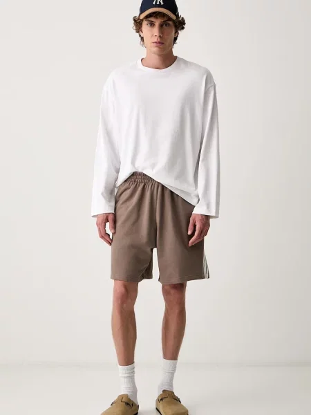 Adidas pantaloni scurți pentru bărbați din maro