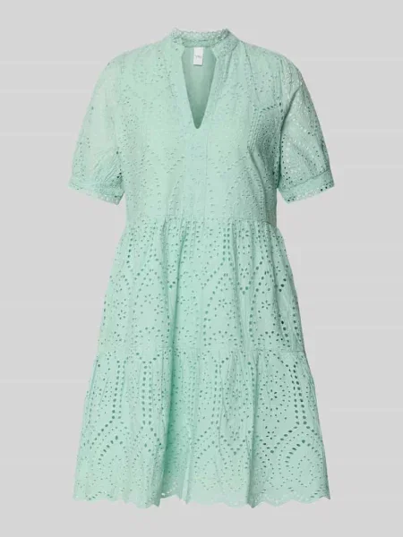 Sukienka mini z haftem angielskim model Holi' Y.a.s