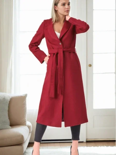 Palton Dewberry bordo