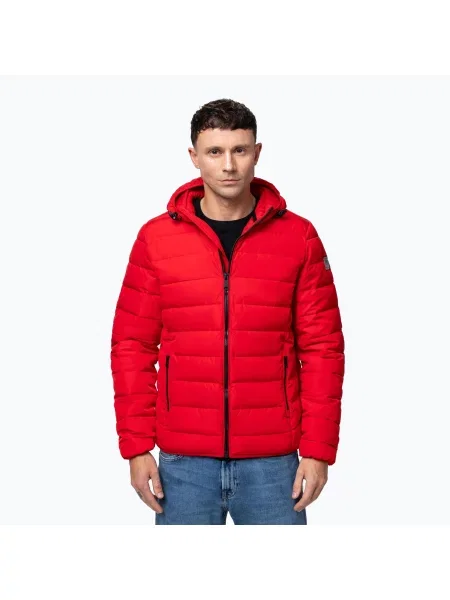 Geacă de iarnă pentru bărbați Pitbull Seacoast 3 Quilted Hooded