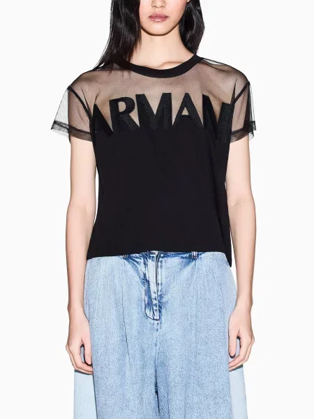 Футболка Armani Exchange чорний