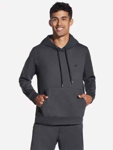 Худі Skechers SKECHERS WEEKEND HOODIE поліестер/спандекс чорний