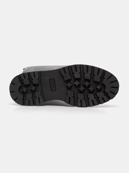 Кожаные сапоги Steve Madden черные
