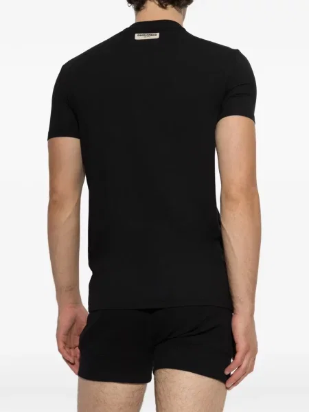 Tricou Dsquared2 cu autograf negru