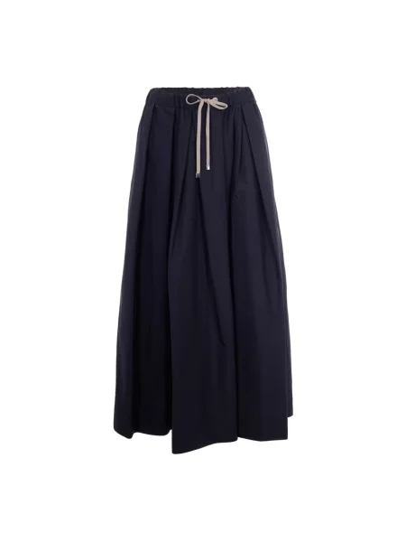 Spódnica midi Max Mara Studio niebieska