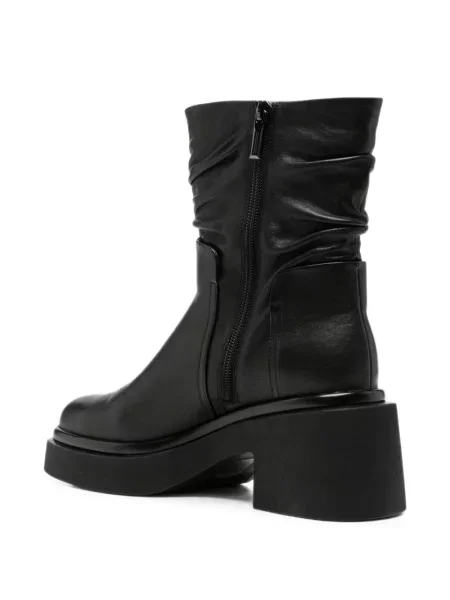 Botine Bruno Premi cu platformă cu volane negru