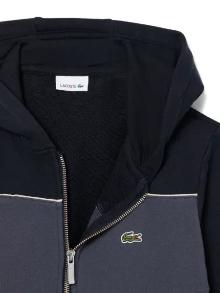 Hoodie Lacoste μπλε
