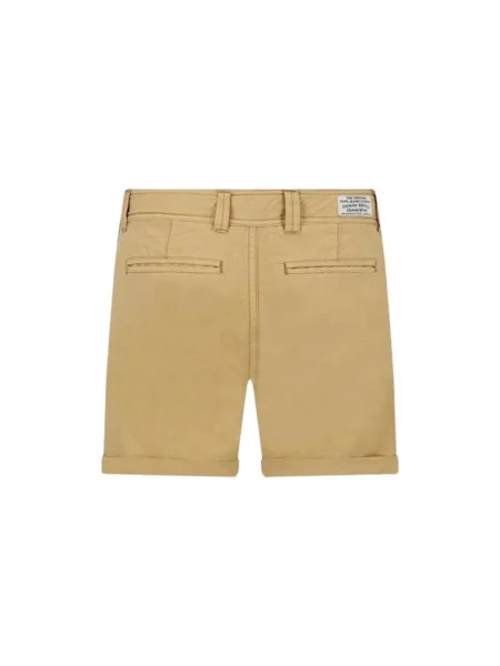 Gyerek farmer rövidnadrág Pepe Jeans bézs