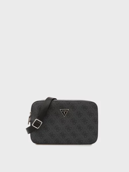 Сумка Guess з принтом сіра