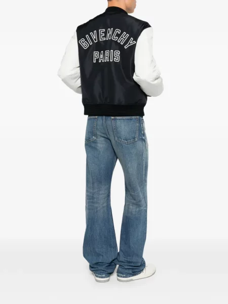 Geacă bomber Givenchy cu broderie negru