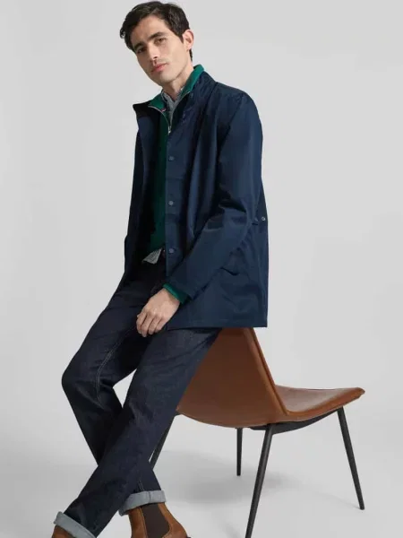 Parka o kroju regular fit z domieszką bawełny Barbour