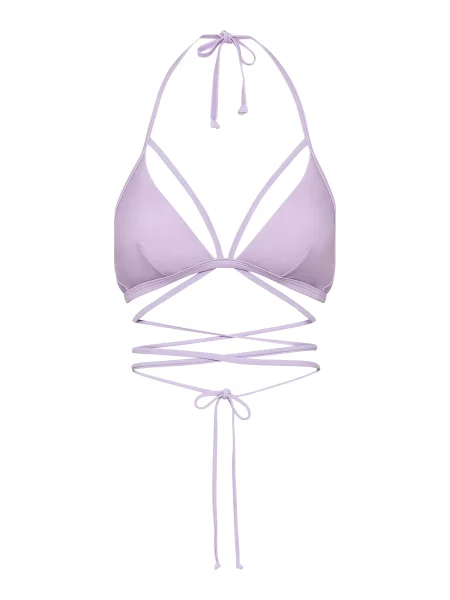 LSCN by LASCANA Sutien costum de baie Gina mov liliachiu