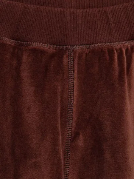 Pantaloni Baserange de catifea maro