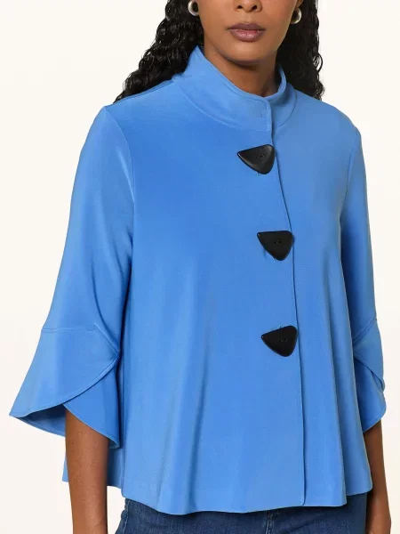 Joseph Ribkoff Żakiet Pudełkowy Z Dżerseju Z Rękawami blau