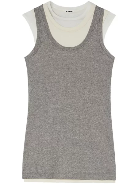 Top Jil Sander gri