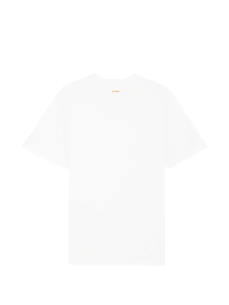 Scurt tricou Fursac cu decolteu rotund alb