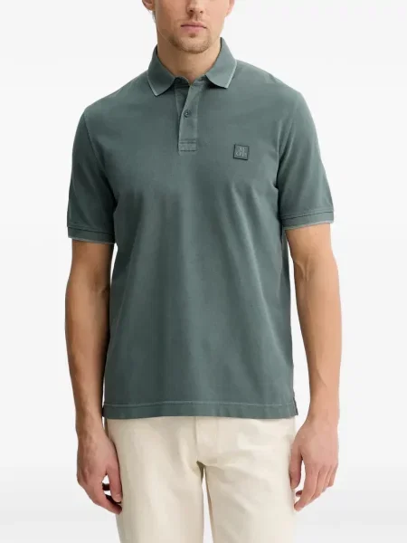 Tricou polo Marc O'polo cu autograf verde