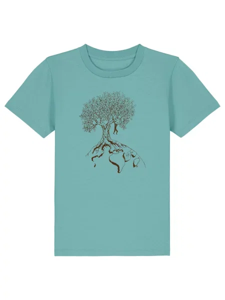Life-Tree Majica Kids Unisex Hanging On tirkiz