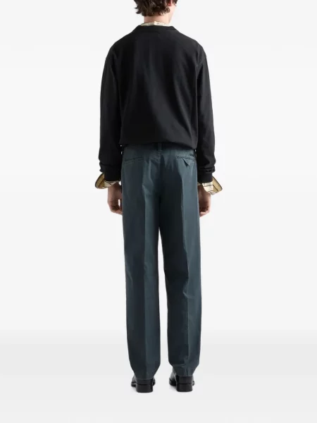 Lung tricou Prada negru