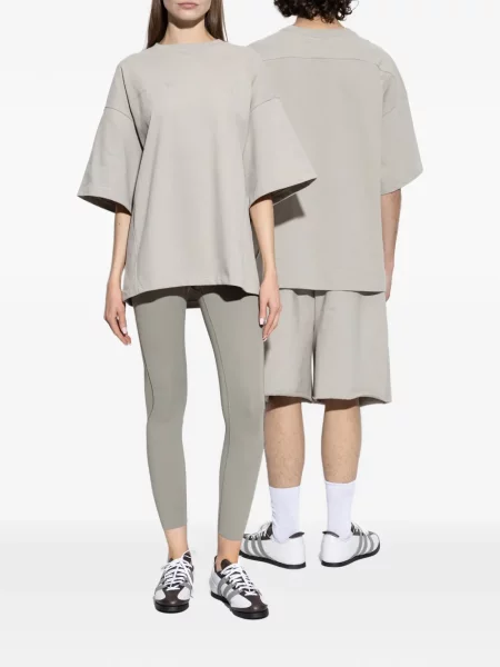 Szkolenie krótkie legginsy Adidas czerwone