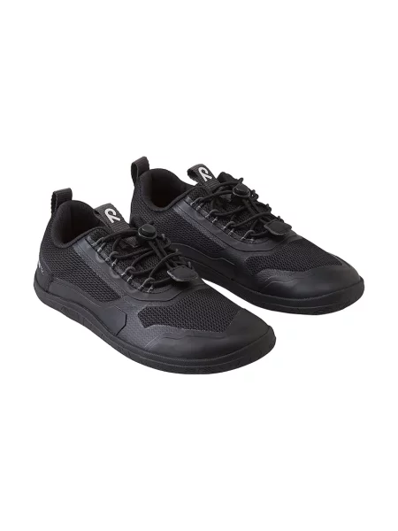 Detské barefoot topánky Reima Tallustelu black čierna