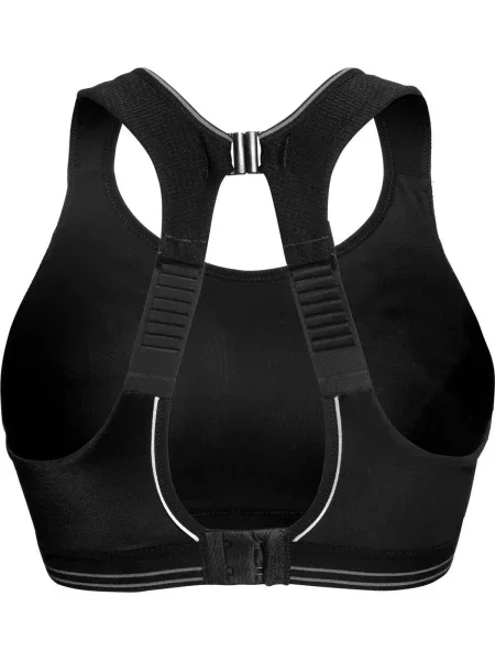 Biustonosz treningowy Shock Absorber Ultimate Run Bra czarny