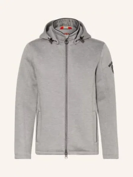 Wellensteyn Bluza Rozpinana Sarasota Z Odpinanym Kapturem grau czarna