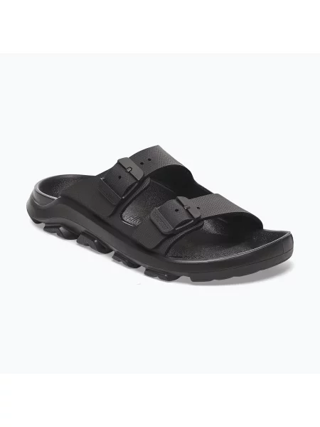 Шлепанцы Birkenstock с ремешками черные