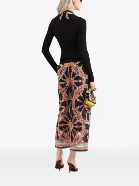 Плетена жилетка Dolce & Gabbana черно