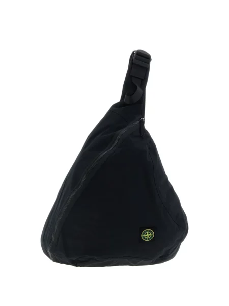 Rucsac Stone Island cu strasuri negru