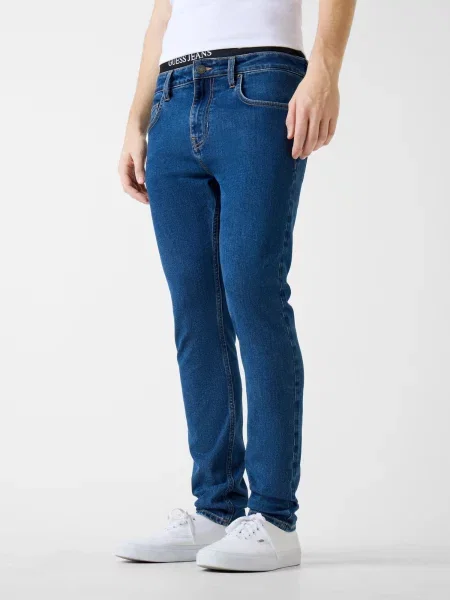 GUESS JEANS Džínsy denim modrá