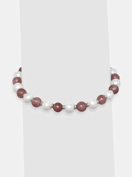 Гривна HUGO мъжка розово