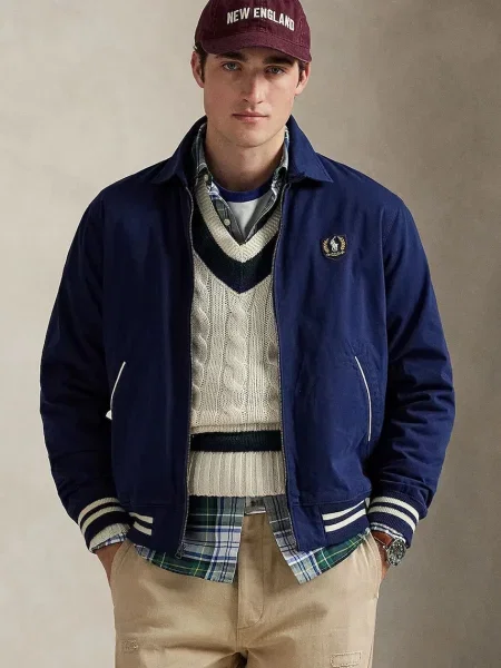 Kurtka Polo Ralph Lauren niebieska