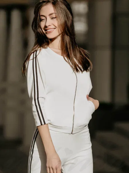 Бомбер синя